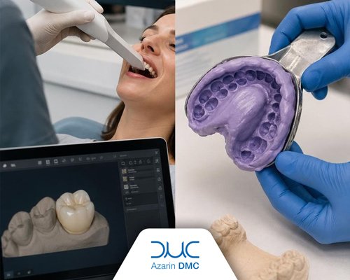 تفاوت لابراتوار دندانسازی دیجیتال و سنتی