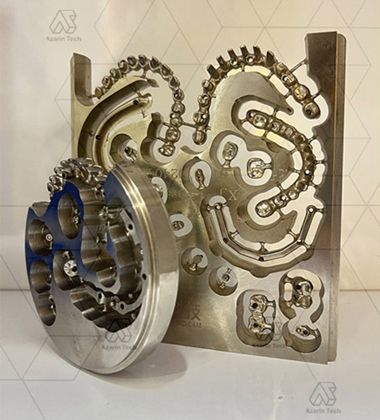 خدمات تراش تیتانیوم Ti5 در مشهد